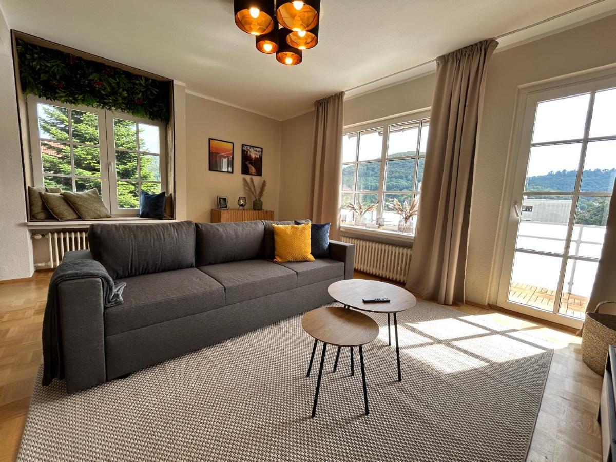 Harzburgliving Wohnung Goethe'S Ausblick Bad Harzburg Bagian luar foto