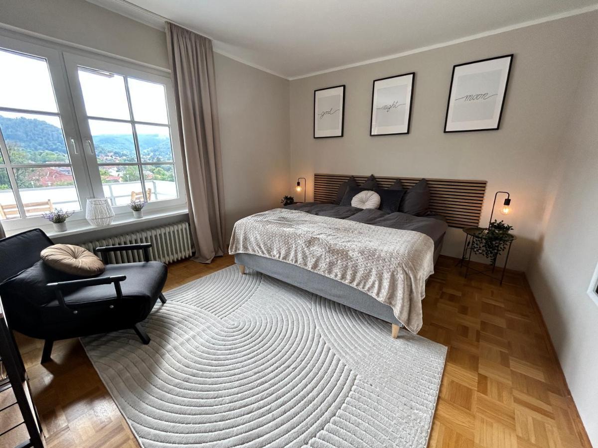 Harzburgliving Wohnung Goethe'S Ausblick Bad Harzburg Bagian luar foto