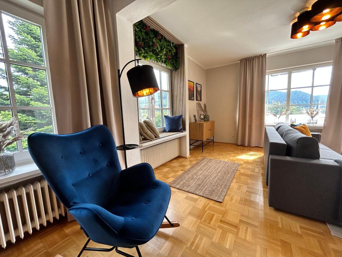 Harzburgliving Wohnung Goethe'S Ausblick Bad Harzburg Bagian luar foto