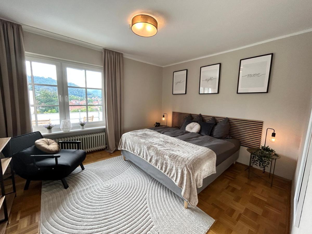 Harzburgliving Wohnung Goethe'S Ausblick Bad Harzburg Bagian luar foto